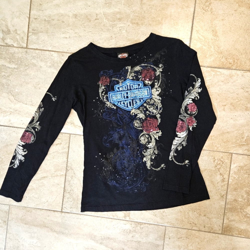 Harley Davidson long sleeve tee